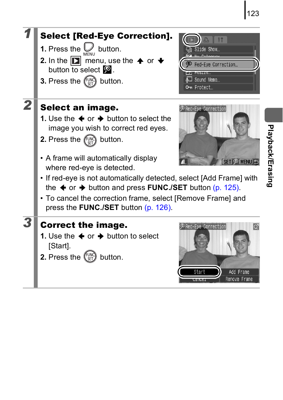 Canon A590 IS User Manual | Page 125 / 207