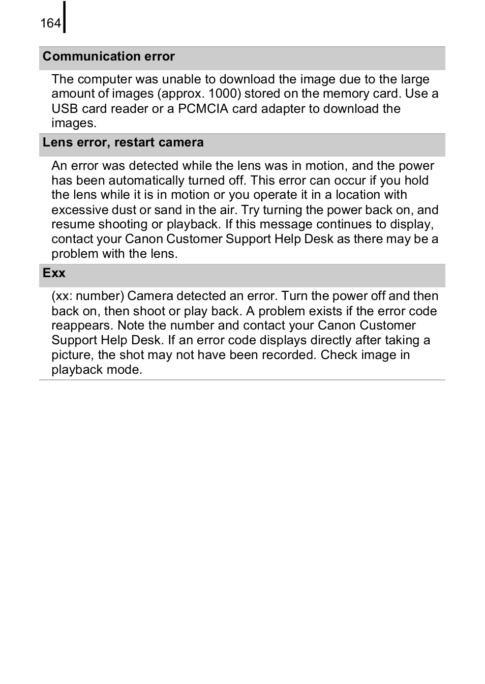 Canon A590 IS User Manual | Page 166 / 207