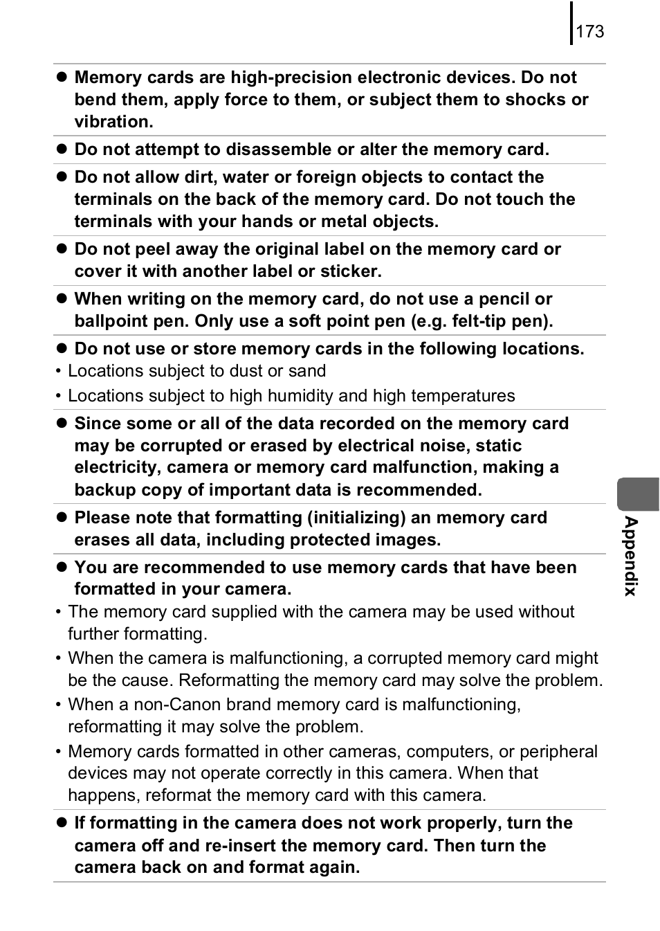 Canon A590 IS User Manual | Page 175 / 207