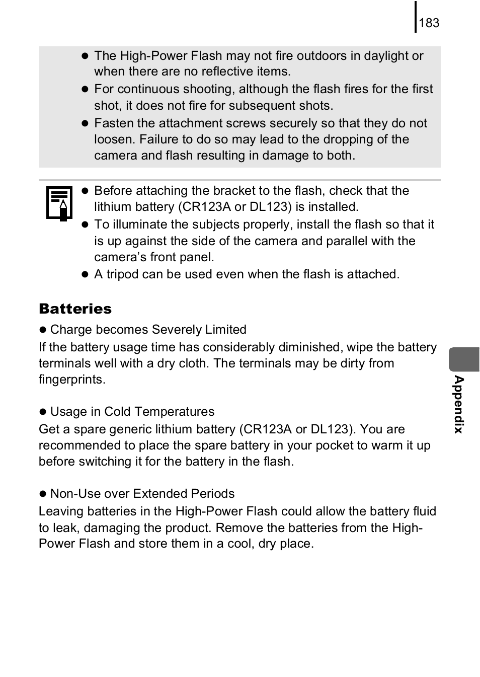 Batteries | Canon A590 IS User Manual | Page 185 / 207