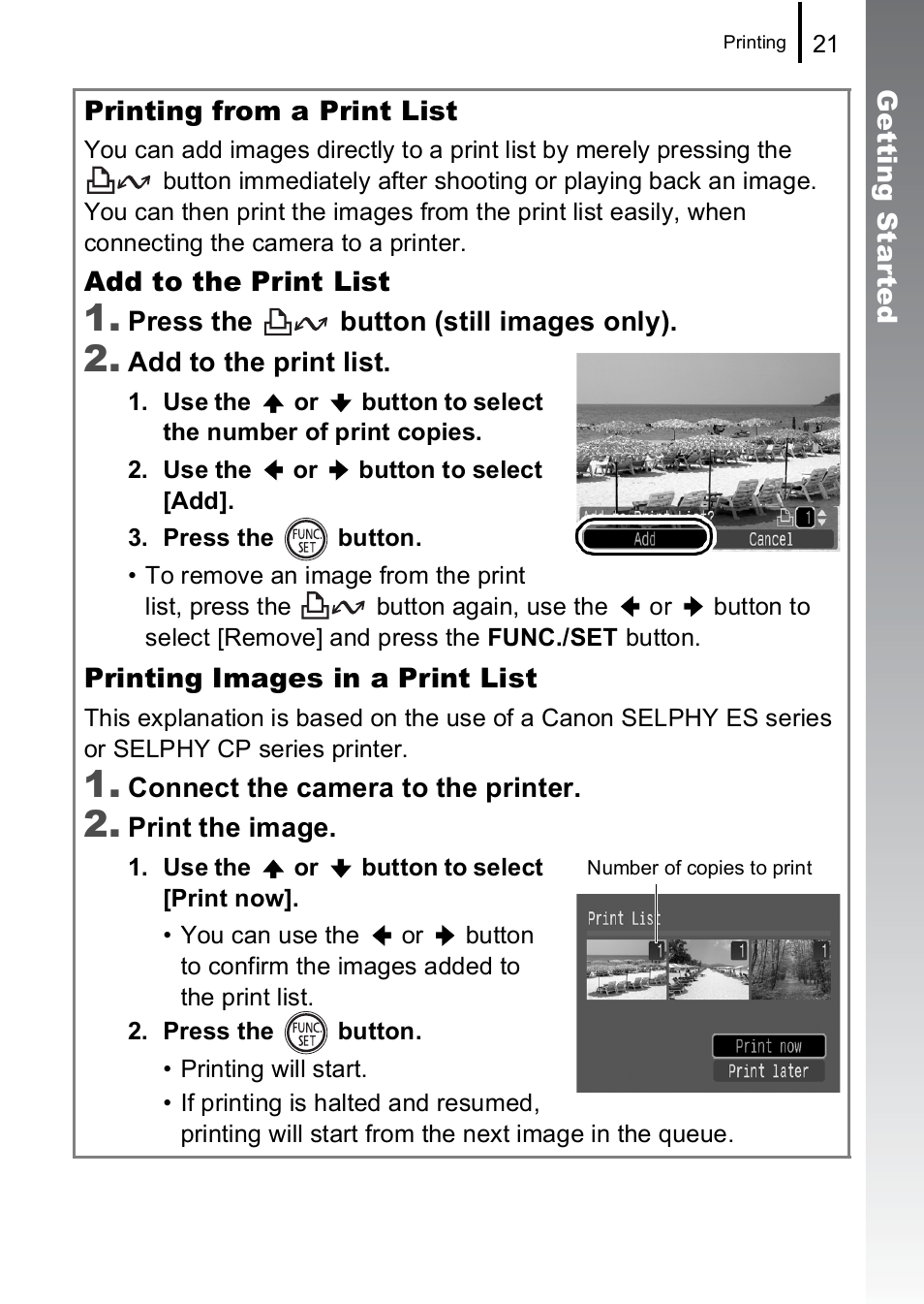 Canon A590 IS User Manual | Page 23 / 207