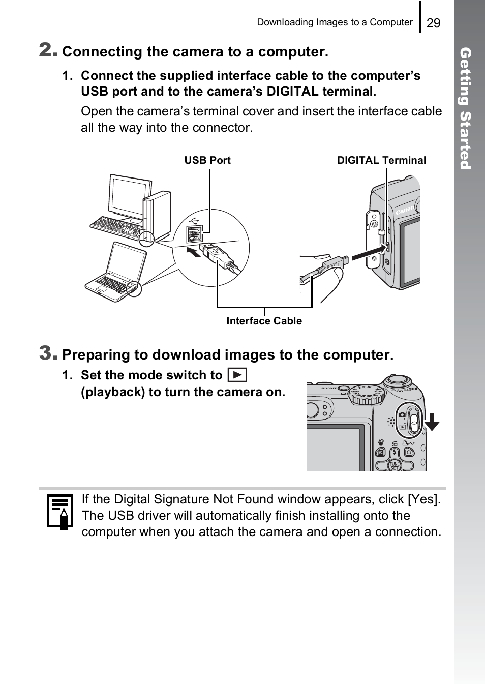 Canon A590 IS User Manual | Page 31 / 207