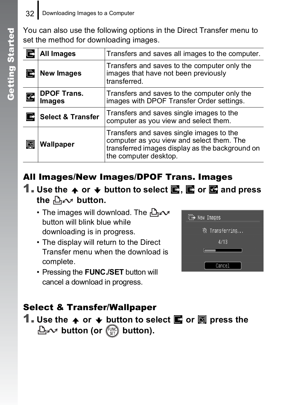 Canon A590 IS User Manual | Page 34 / 207