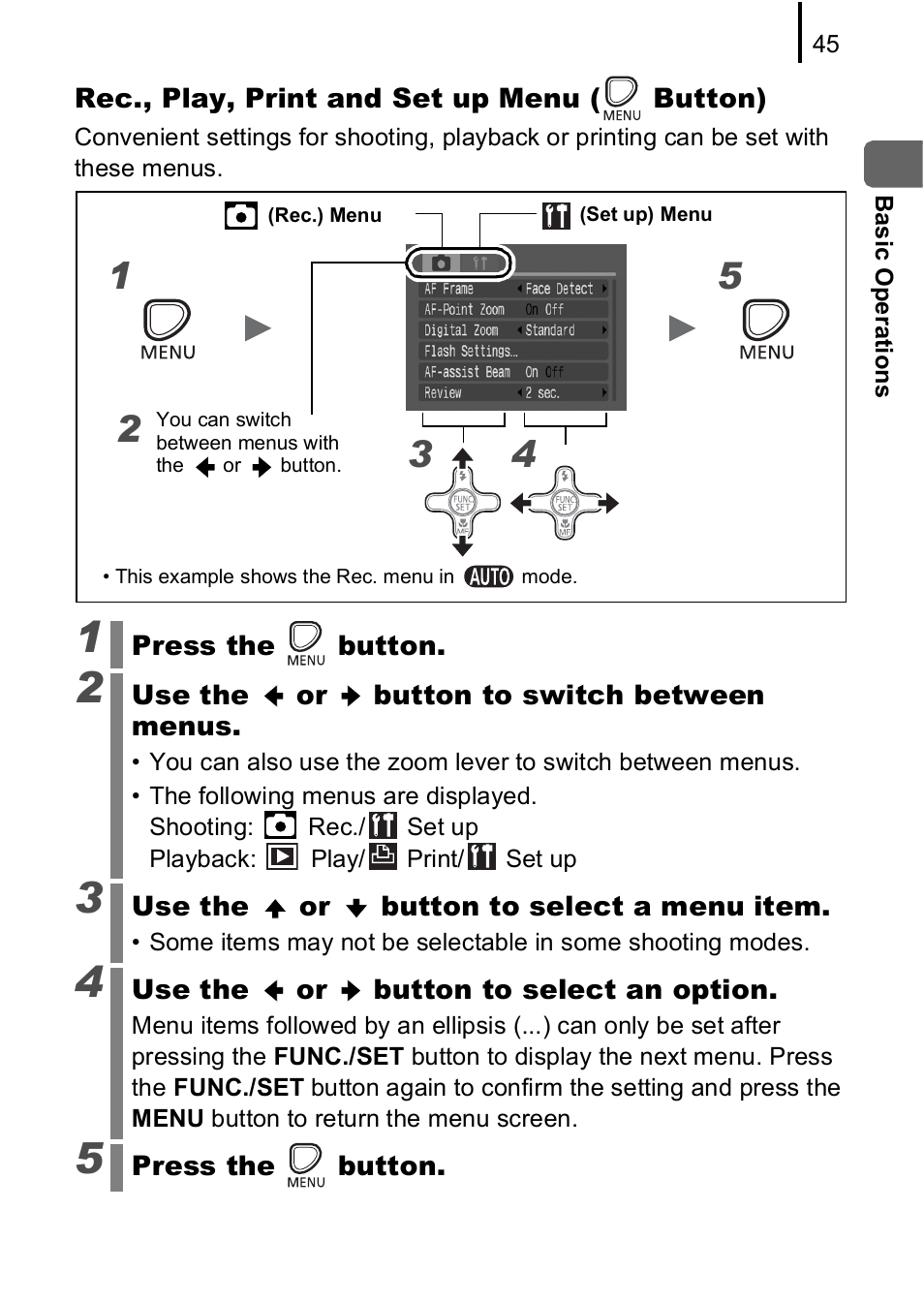 P. 45) | Canon A590 IS User Manual | Page 47 / 207