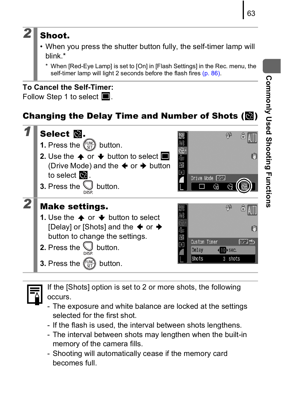 Canon A590 IS User Manual | Page 65 / 207