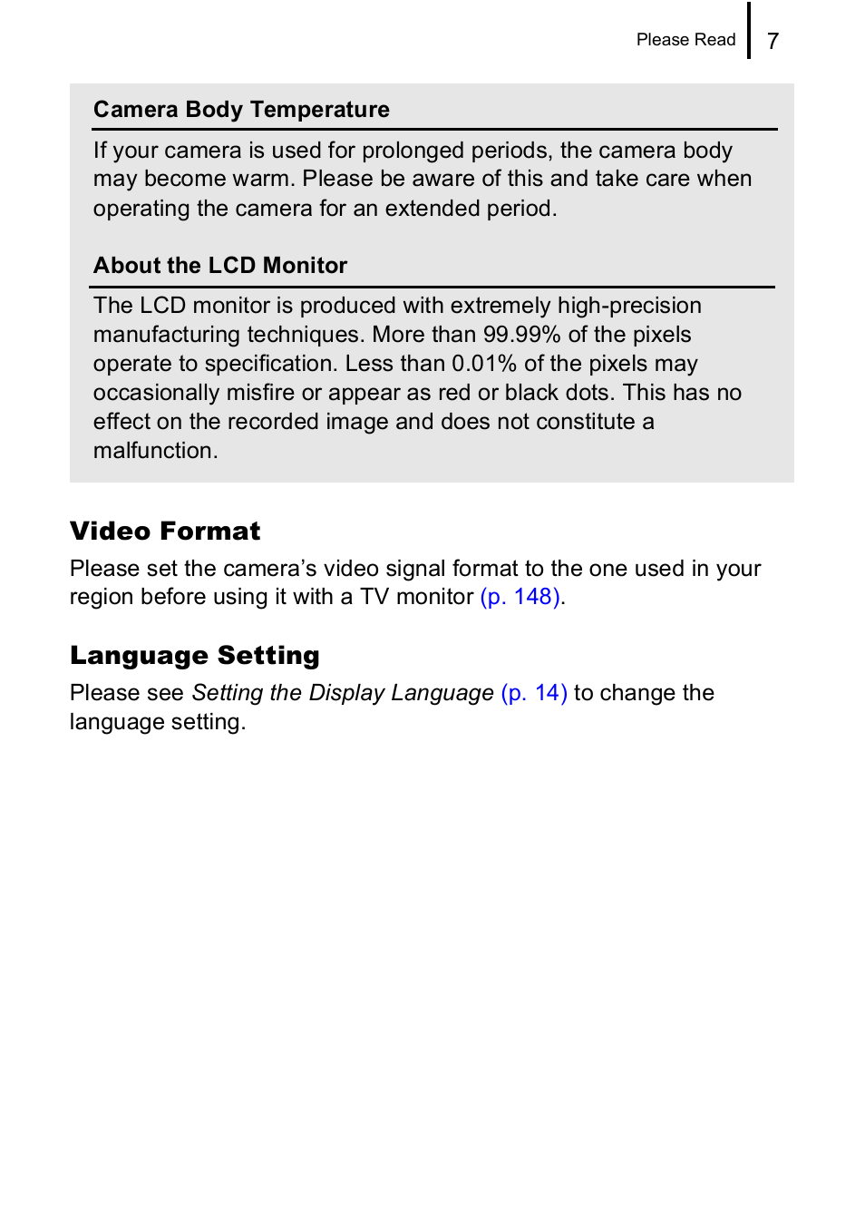 Canon A590 IS User Manual | Page 9 / 207