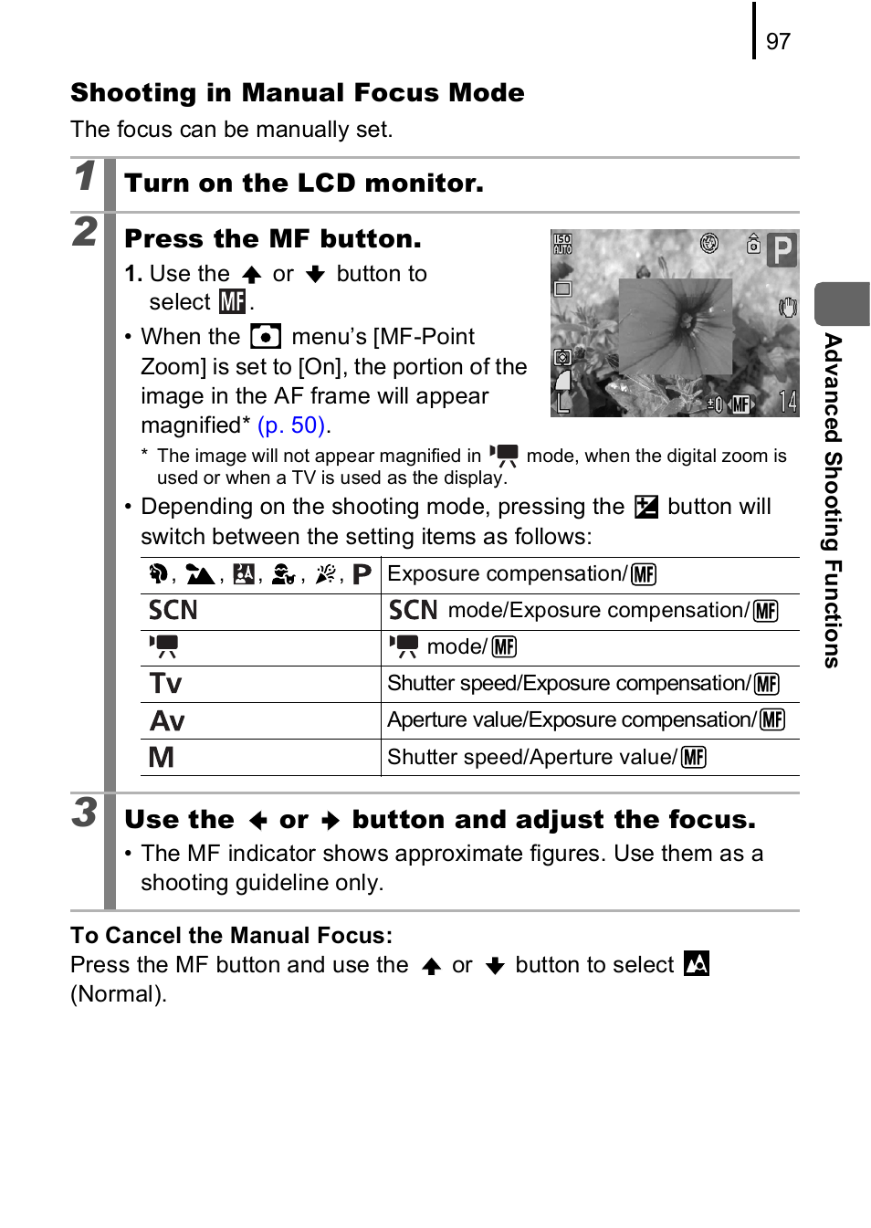 P. 97, P. 97) | Canon A590 IS User Manual | Page 99 / 207