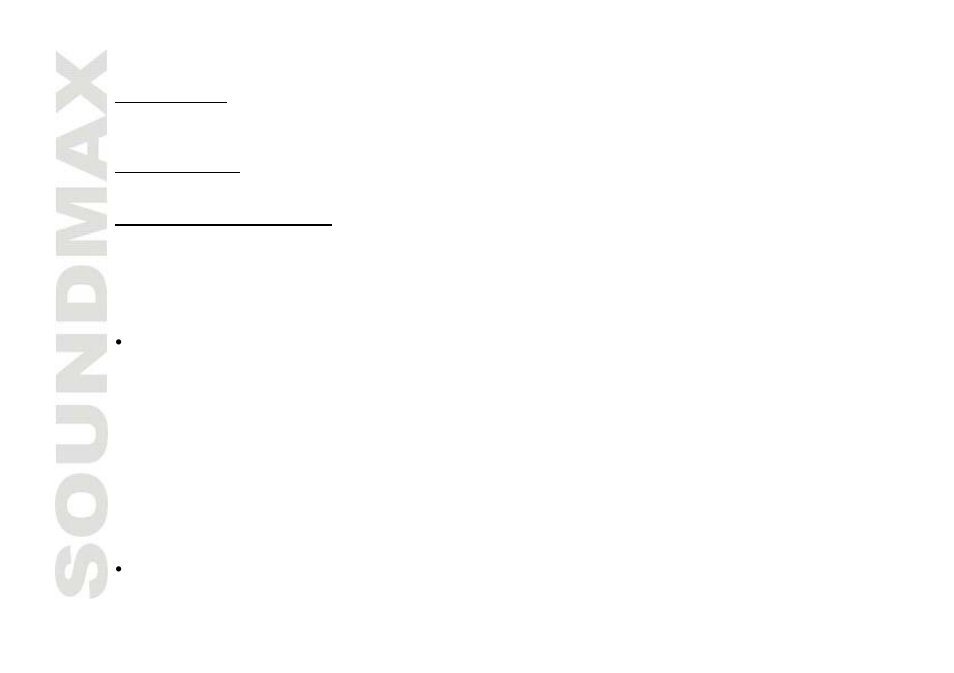 General operations | SoundMax SM-CDM1041 User Manual | Page 12 / 60