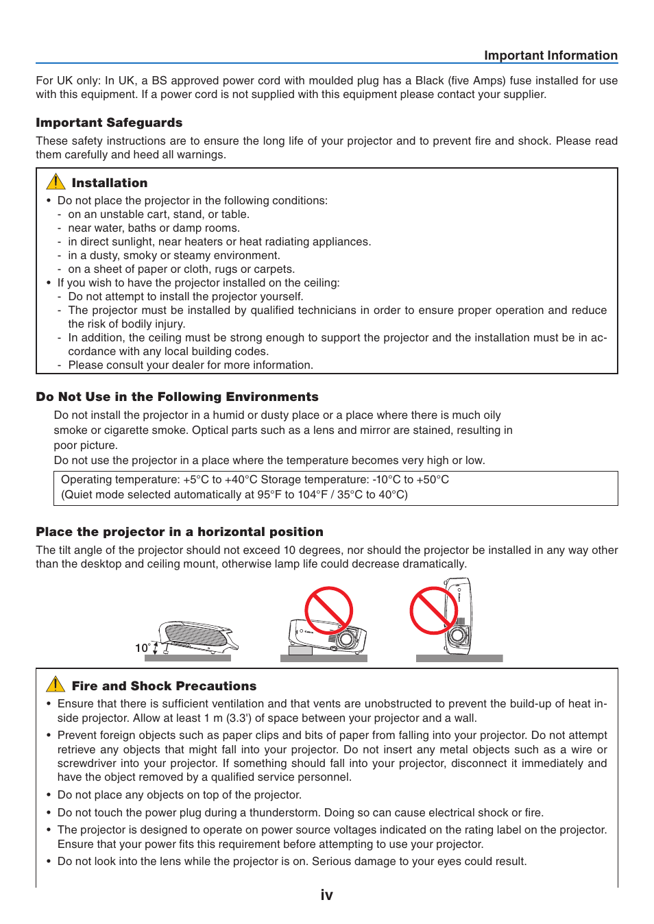 Canon LV-7275  EN User Manual | Page 5 / 94