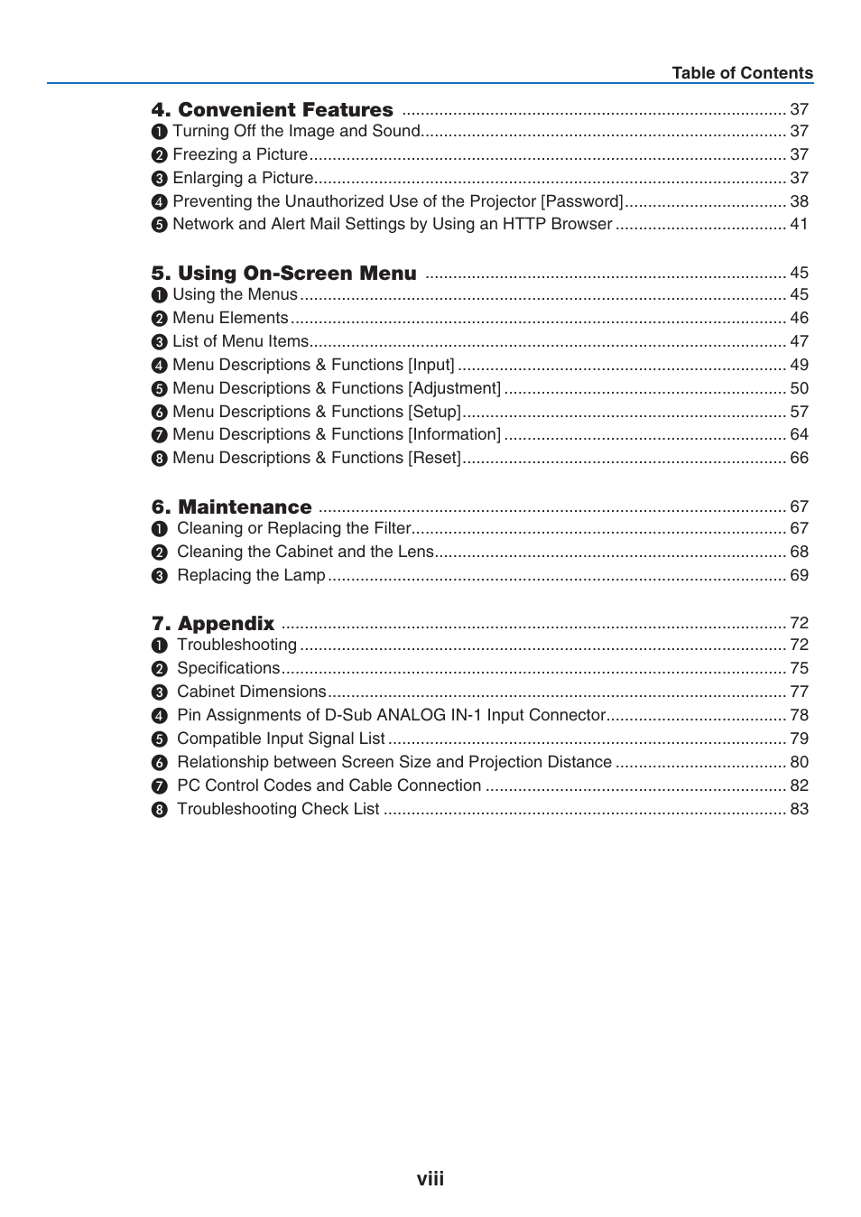 Canon LV-7275  EN User Manual | Page 9 / 94