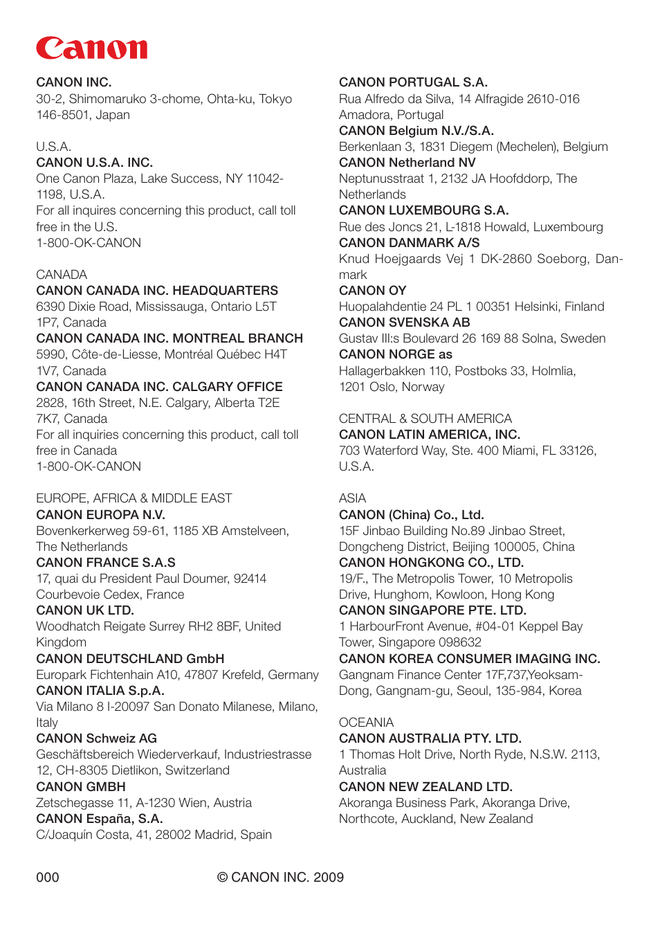 Canon LV-7275  EN User Manual | Page 94 / 94