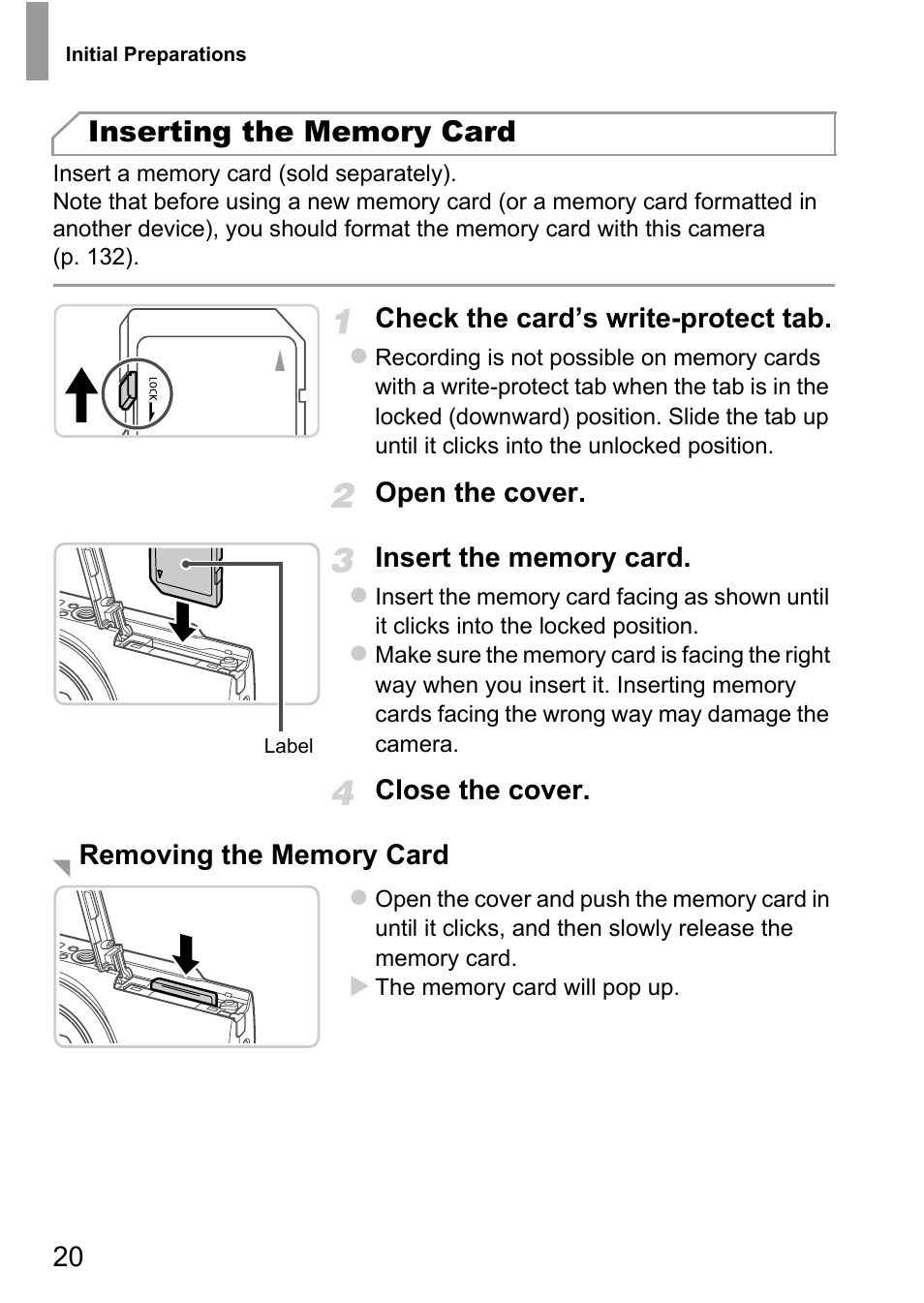 Canon A4050 IS User Manual | Page 20 / 186