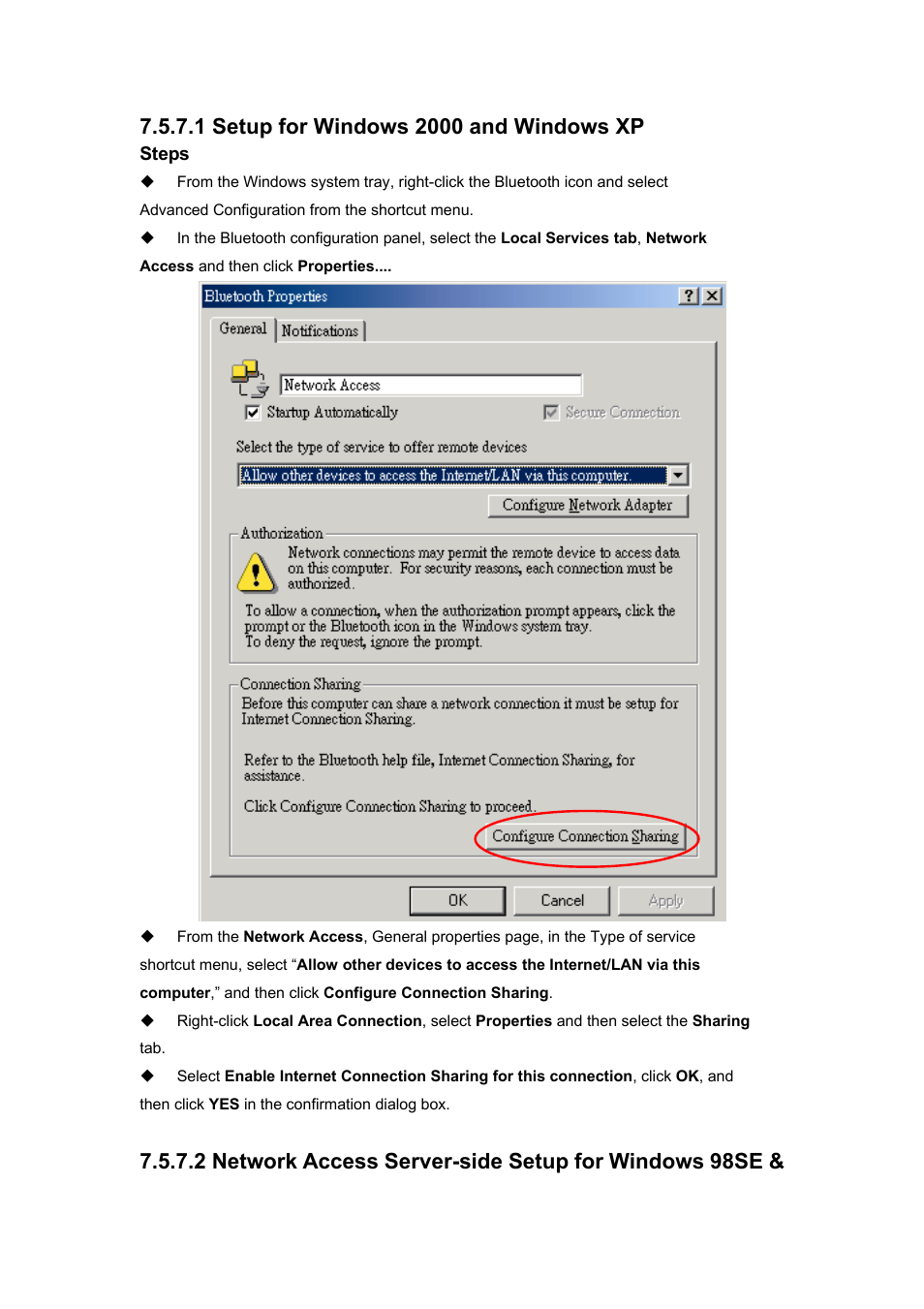 1 setup for windows 2000 and windows xp, Steps | BAFO BF-8000 User Manual | Page 59 / 97