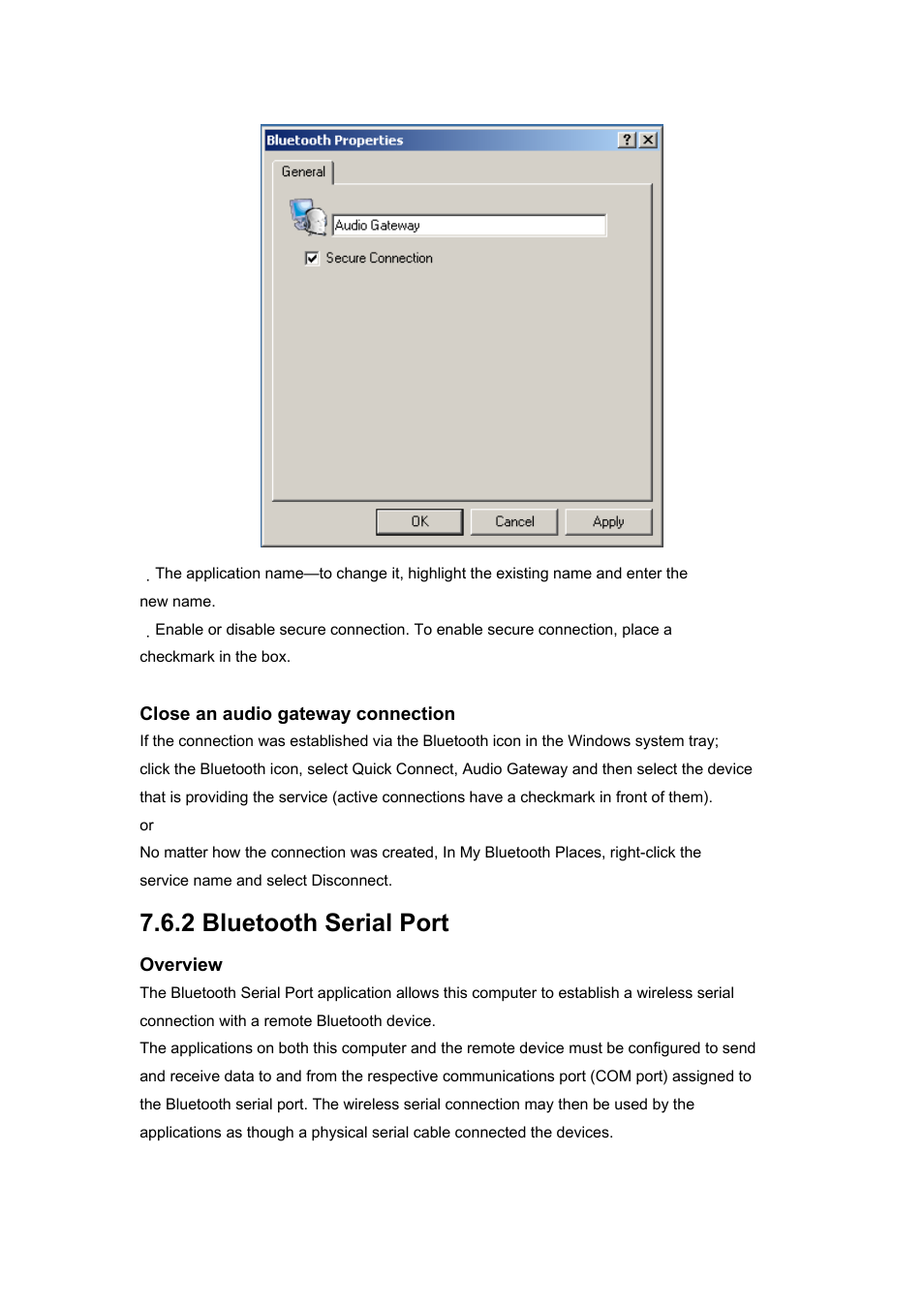 2 bluetooth serial port | BAFO BF-8000 User Manual | Page 73 / 97