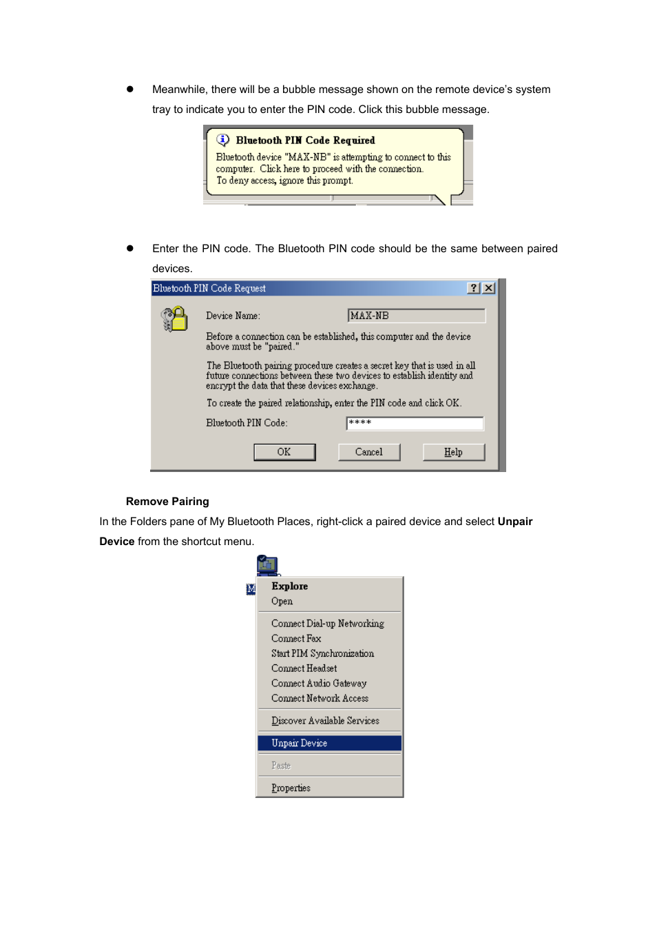 Remove pairing | BAFO BF-8000 User Manual | Page 93 / 97