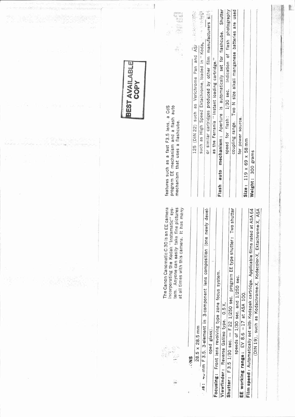 Canon C30 User Manual | Page 11 / 18