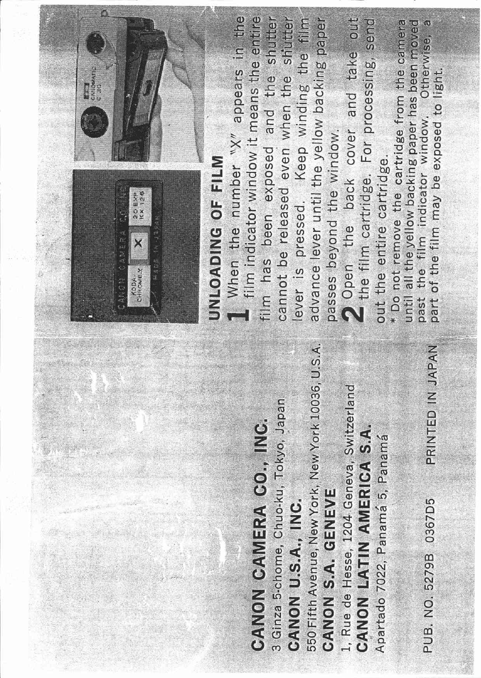 Eeléhotogràphy, Field-of-view, Focusing | Canon C30 User Manual | Page 12 / 18