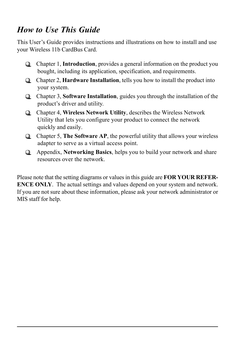 How to use this guide | BAFO BF-7600 User Manual | Page 4 / 58