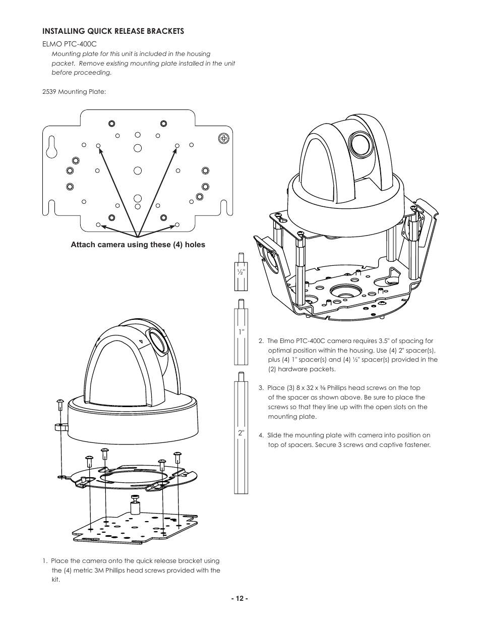 Canon IP ReadyTM Series Video Alarm FDP75C12N User Manual | Page 12 / 24