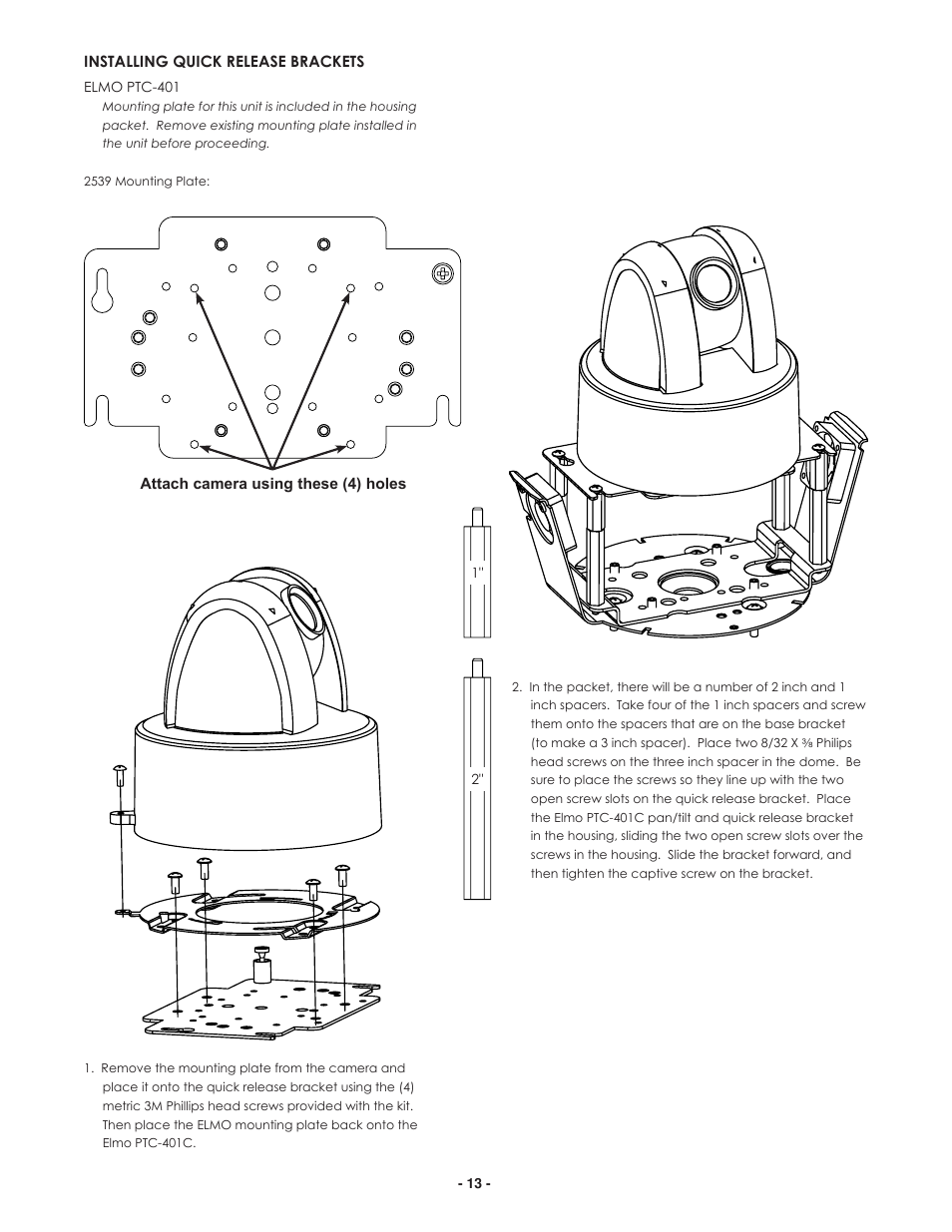 Canon IP ReadyTM Series Video Alarm FDP75C12N User Manual | Page 13 / 24