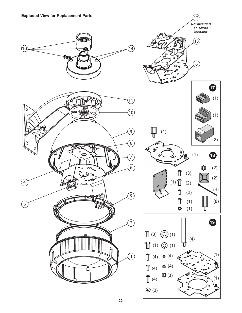 Canon IP ReadyTM Series Video Alarm FDP75C12N User Manual | Page 22 / 24