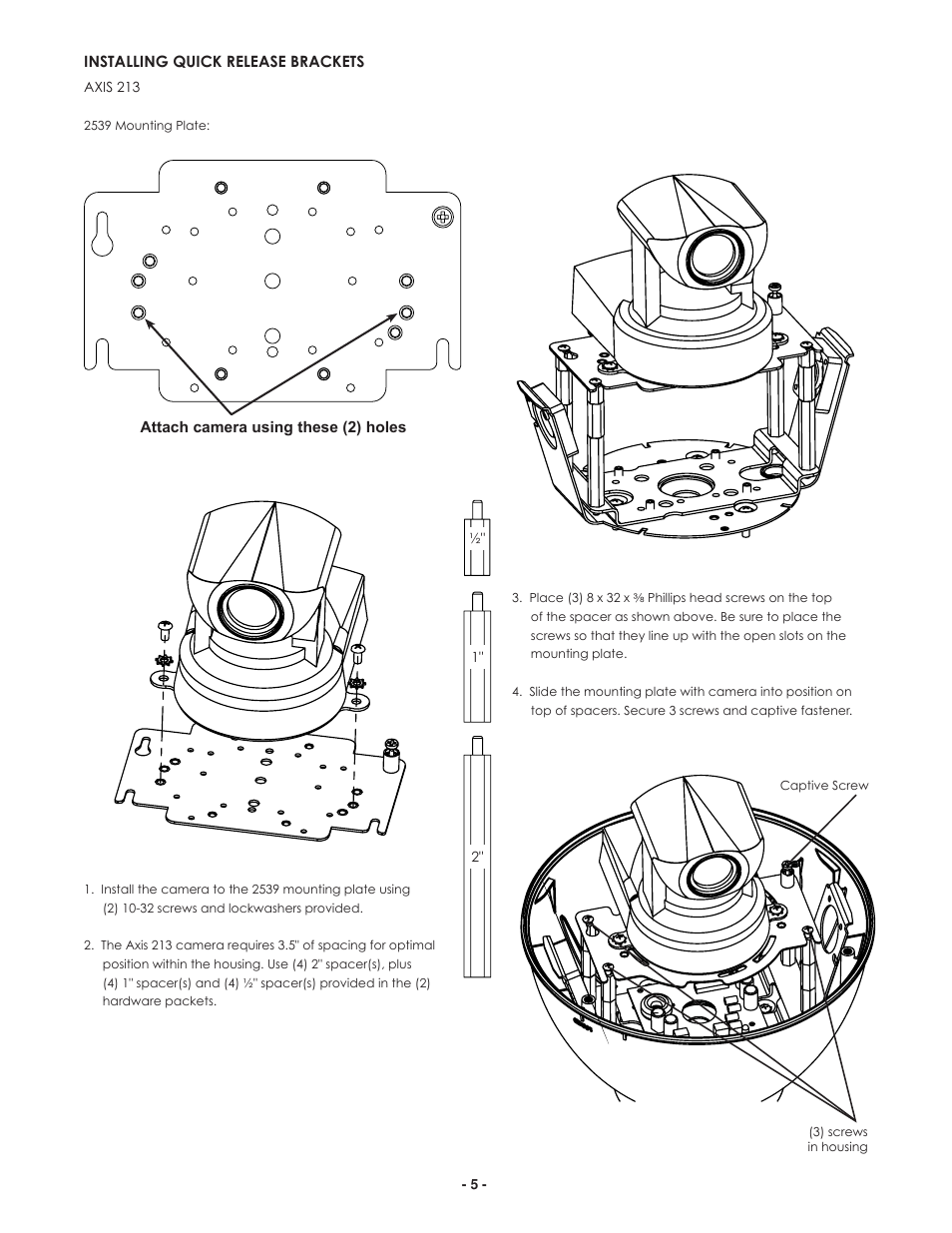 Canon IP ReadyTM Series Video Alarm FDP75C12N User Manual | Page 5 / 24