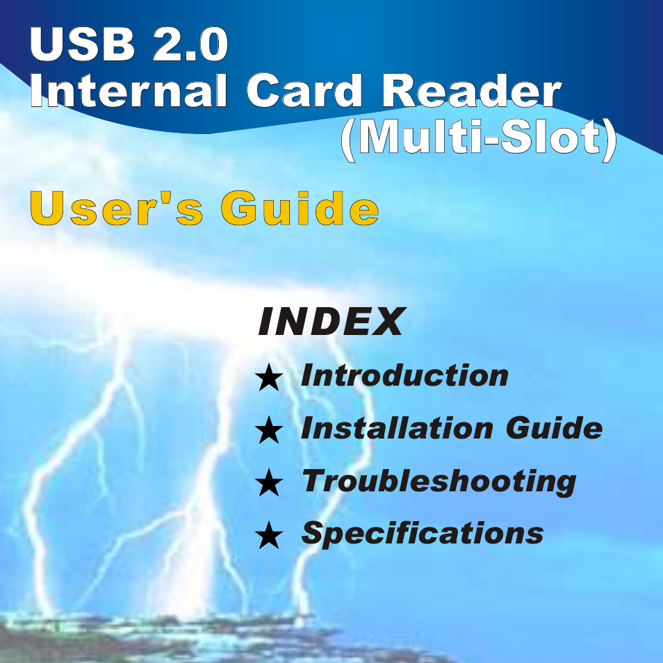 BAFO BF-7351 Internal Multi Slot User Manual | 18 pages