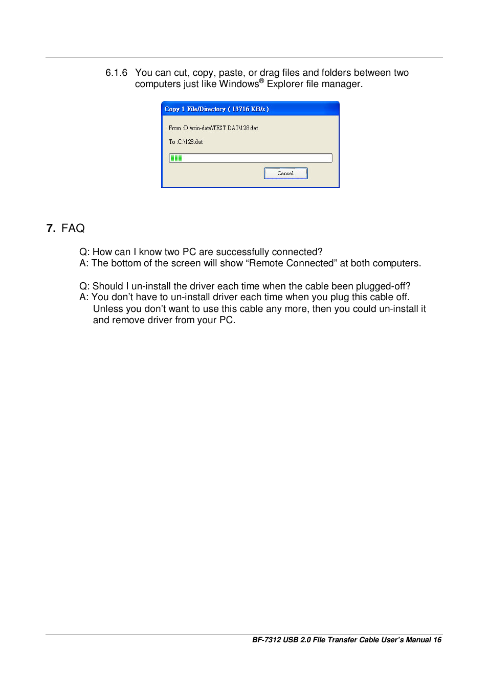 BAFO BF-7312 User Manual | Page 16 / 17