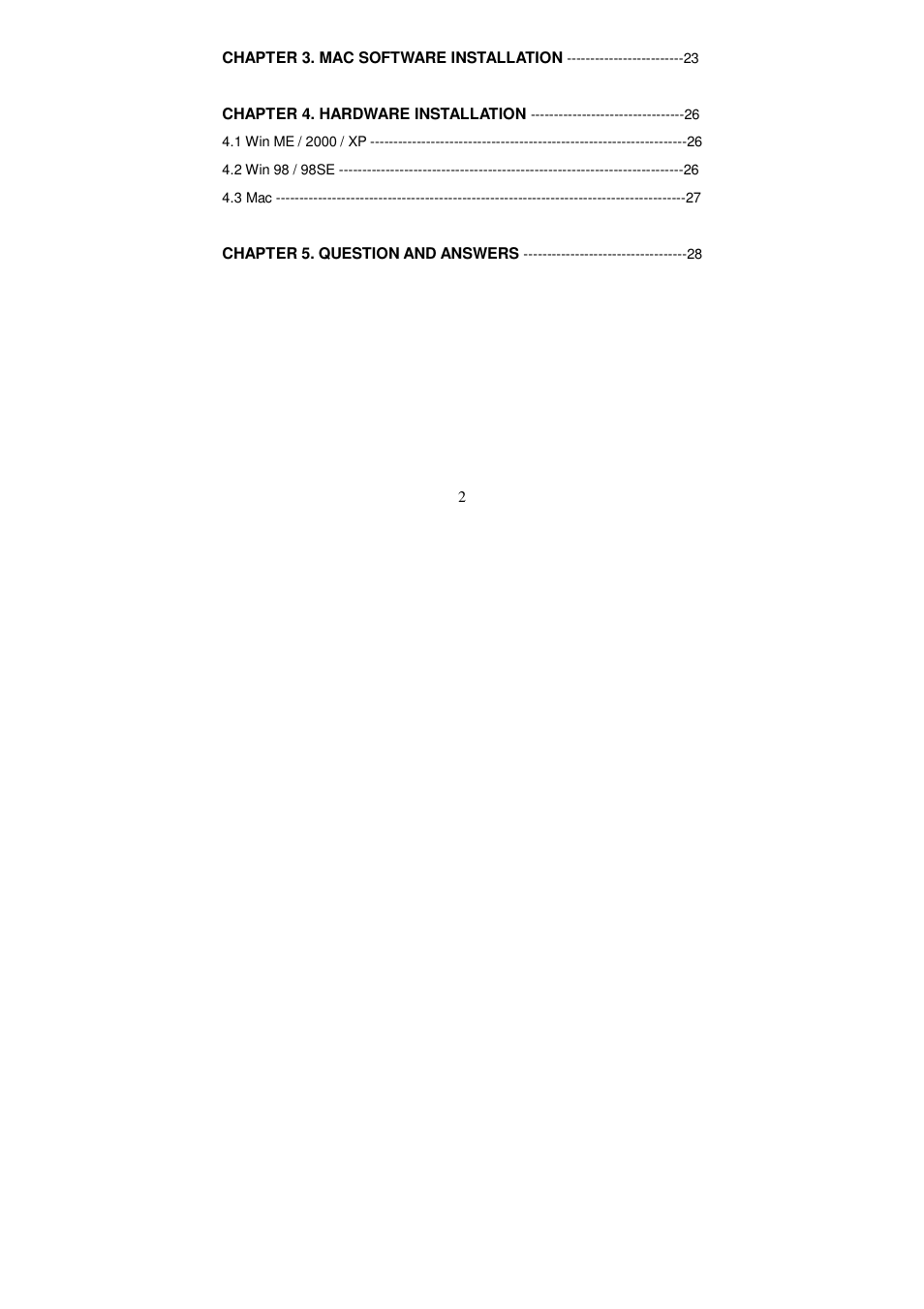 BAFO BF-630 User Manual | Page 3 / 30