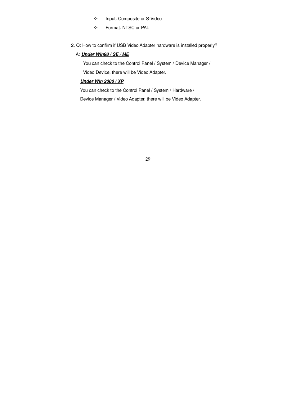 BAFO BF-630 User Manual | Page 30 / 30
