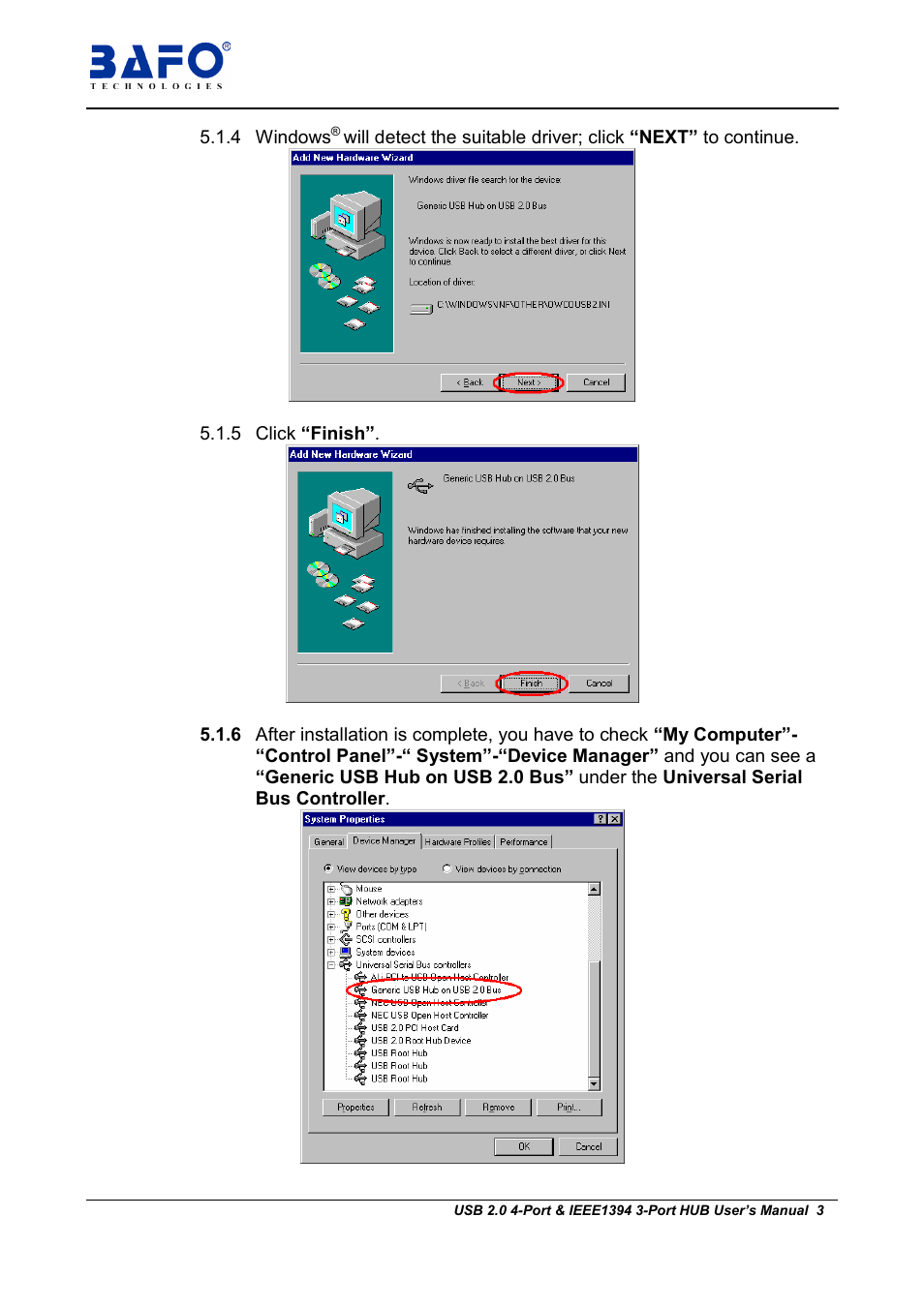 BAFO BF-4710 User Manual | Page 3 / 6