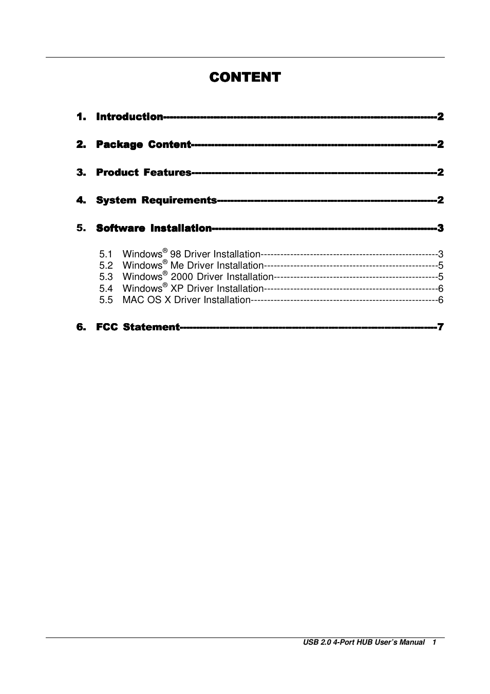 BAFO BF-4000 User Manual | Page 2 / 8