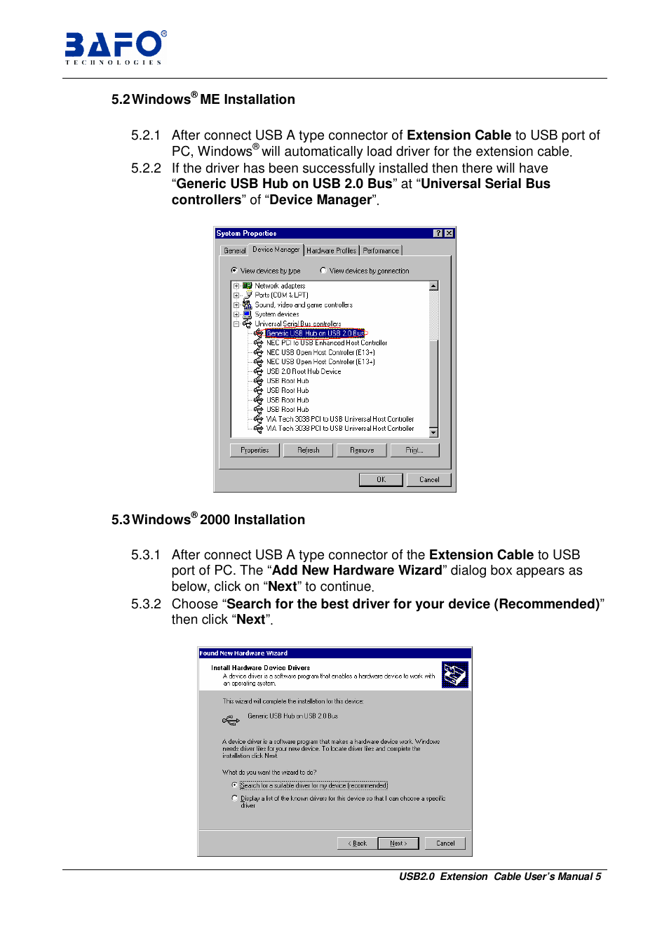 BAFO BF-3000 User Manual | Page 6 / 10