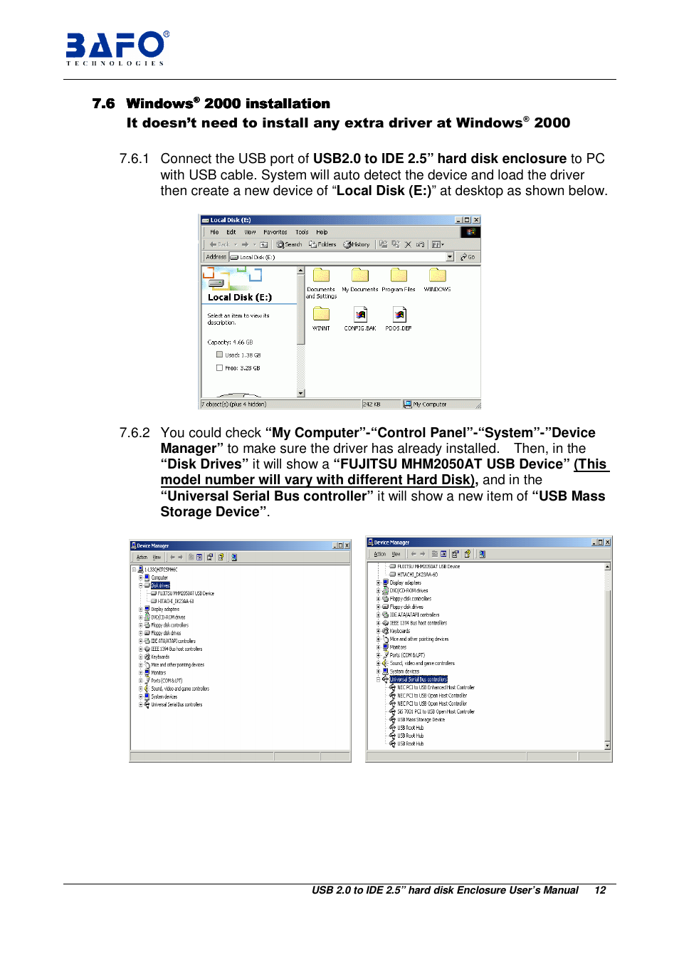 BAFO BF-2043 User Manual | Page 13 / 19