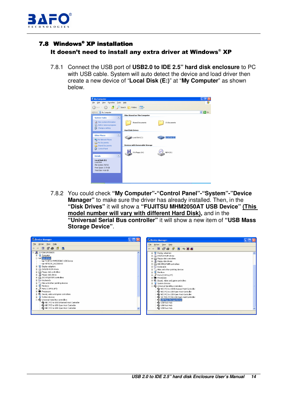 BAFO BF-2043 User Manual | Page 15 / 19