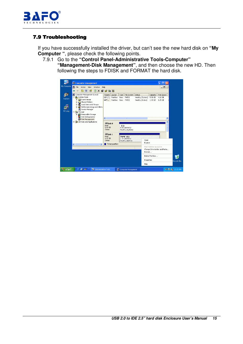 BAFO BF-2043 User Manual | Page 16 / 19