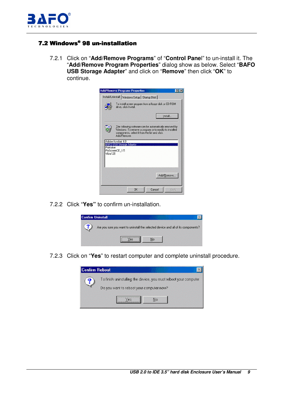 BAFO BF-2003 User Manual | Page 10 / 20