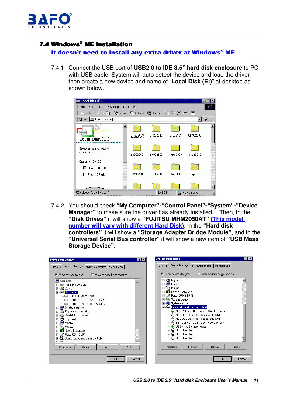 BAFO BF-2003 User Manual | Page 12 / 20