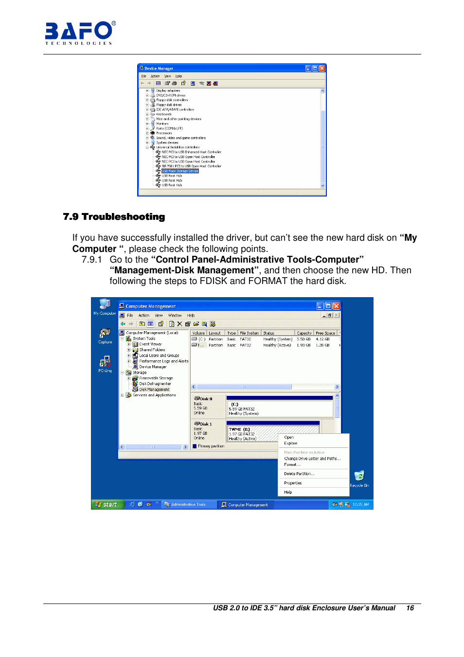 BAFO BF-2003 User Manual | Page 17 / 20