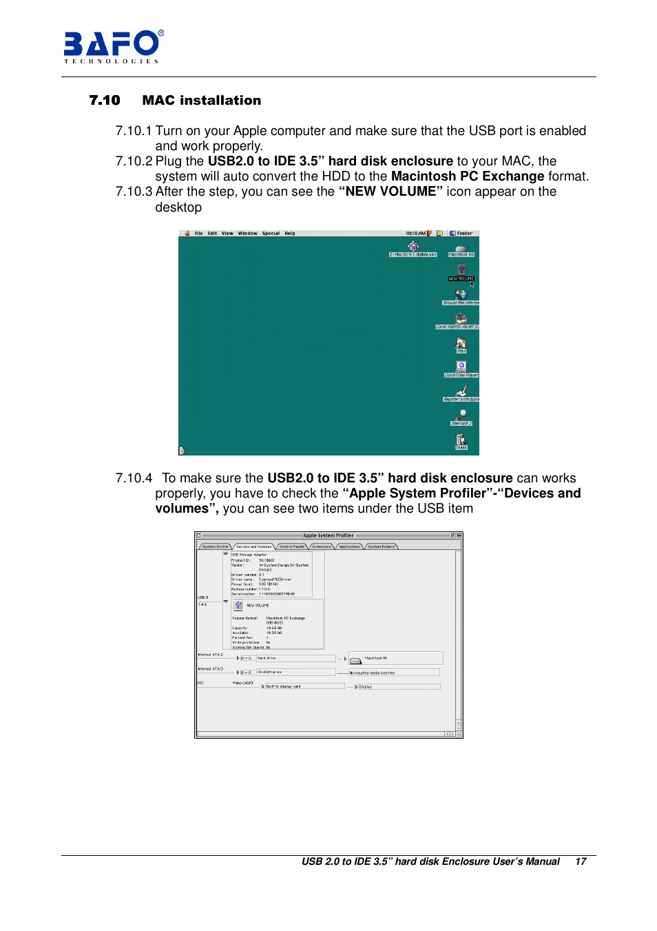 BAFO BF-2003 User Manual | Page 18 / 20