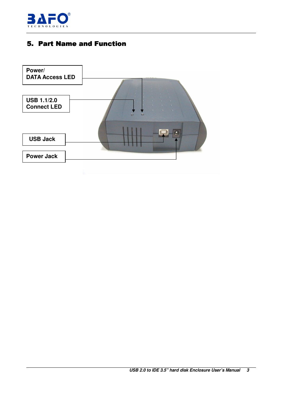 BAFO BF-2003 User Manual | Page 4 / 20