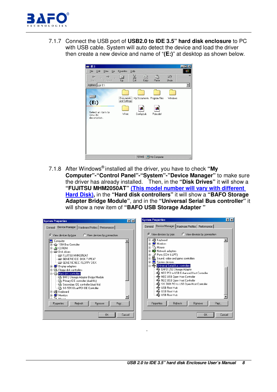 BAFO BF-2003 User Manual | Page 9 / 20