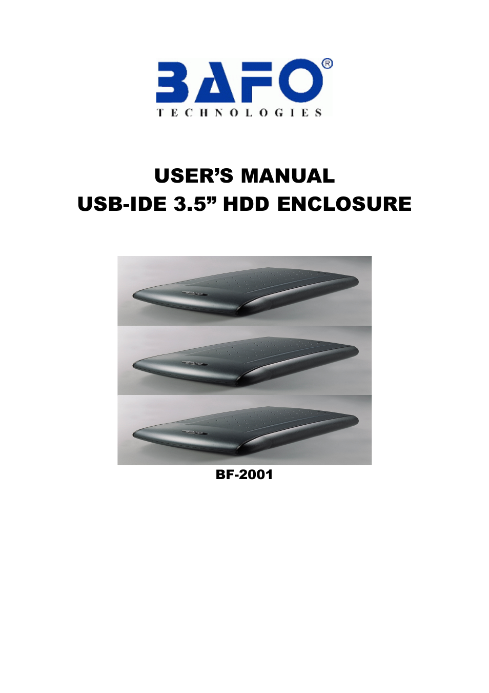 BAFO BF-2001 User Manual | 32 pages