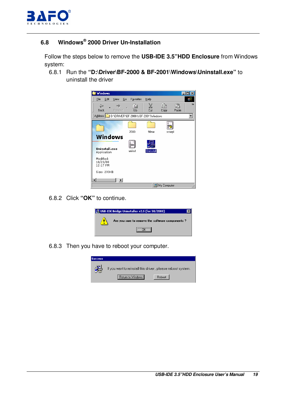 BAFO BF-2001 User Manual | Page 20 / 32
