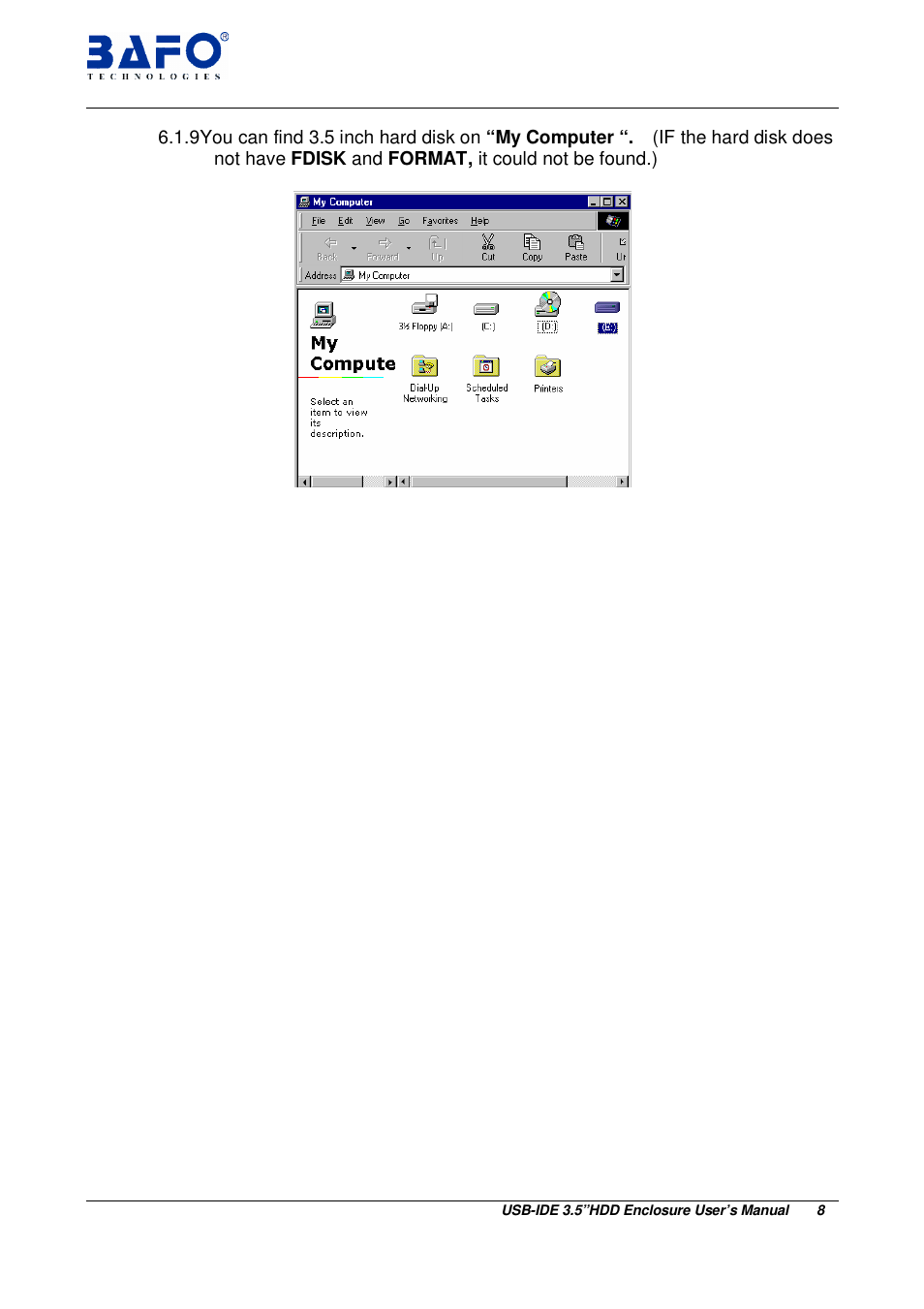 BAFO BF-2001 User Manual | Page 9 / 32