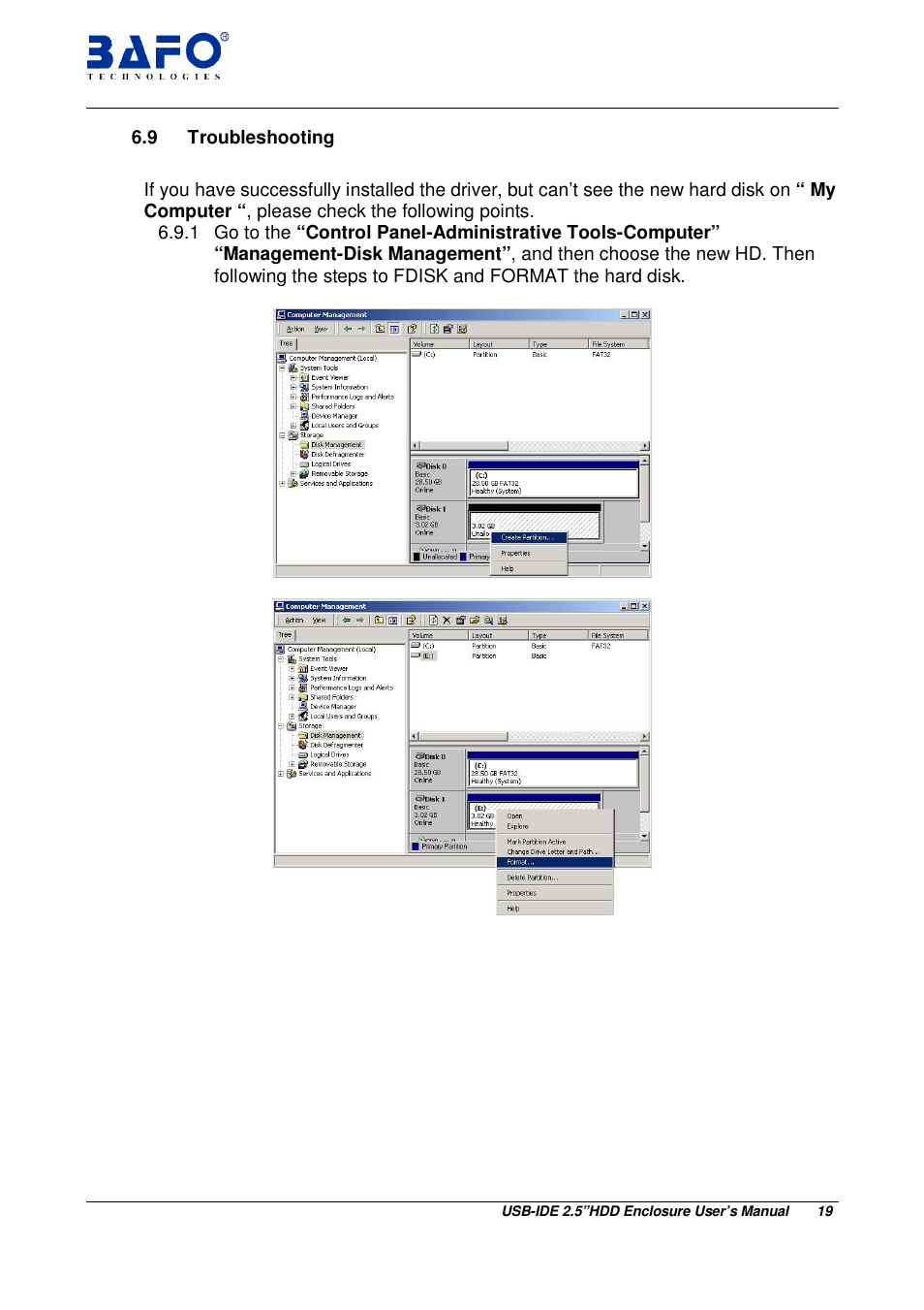 BAFO BF-2000 User Manual | Page 20 / 31