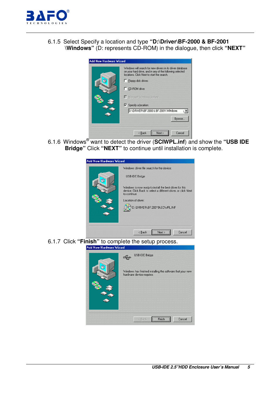 BAFO BF-2000 User Manual | Page 6 / 31