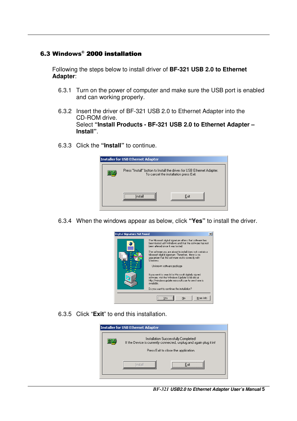 BAFO BF-321 User Manual | Page 5 / 12