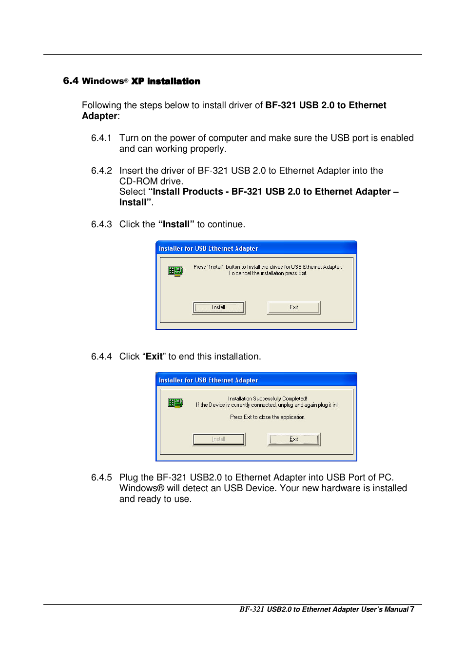 BAFO BF-321 User Manual | Page 7 / 12