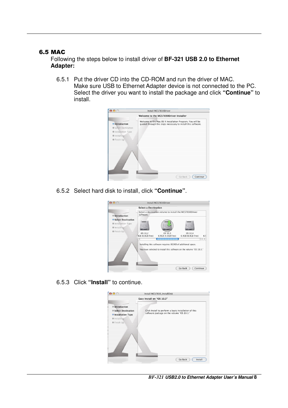 BAFO BF-321 User Manual | Page 8 / 12